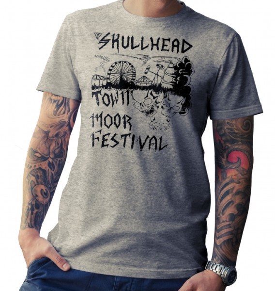 T-Shirt - Skullhead - Town Moor Festival