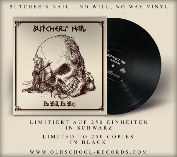 Butcher's Nail – No Will, No Way LP