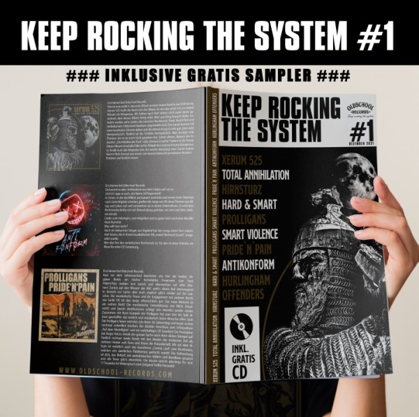 KEEP ROCKING THE SYSTEM #1 - Heft inkl. Sampler