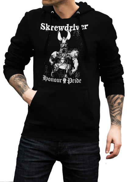Kapuzenpullover - Skrewdriver - Honour & Pride