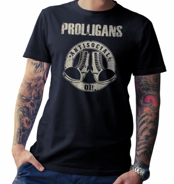 T-Shirt - Prolligans - Antisocial Oi