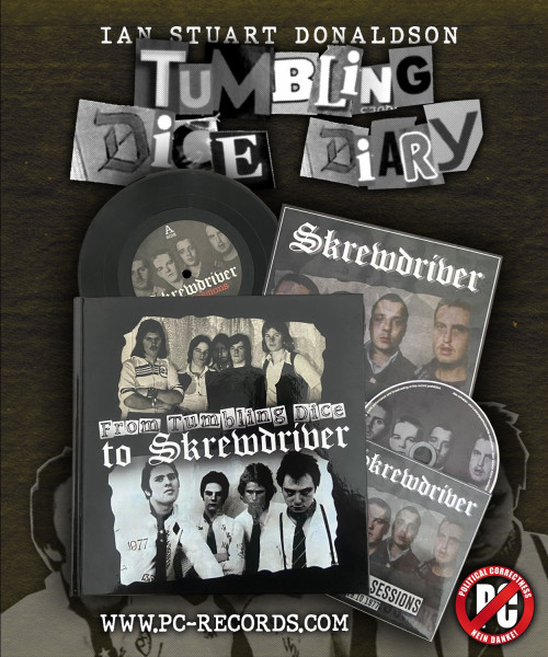From Tumbling Dice to Skrewdriver Buch inkl. CD und Vinyl EP