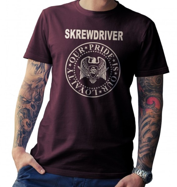 T-Shirt Skrewdriver OUR PRIDE
