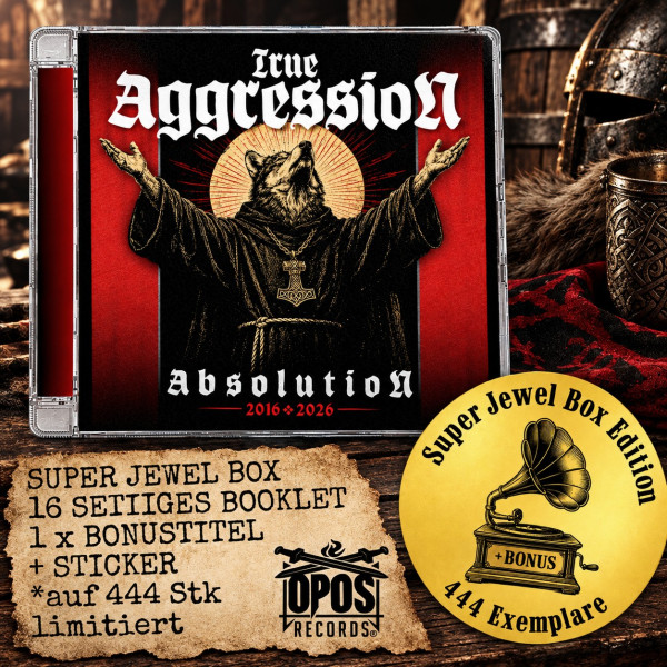 TRUE AGGRESSION - ABSOLUTION - SUPER JEWEL BOX