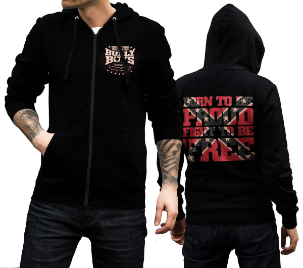 Kapuzenjacke - Bully Boys - Born to be proud