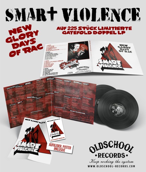 Smart Violence – New Glory Days of RAC - Doppel-LP Cover "Clockwork"