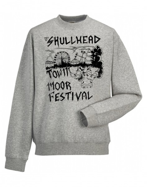 Sweatshirt - Skullhead - Town Moor Festival