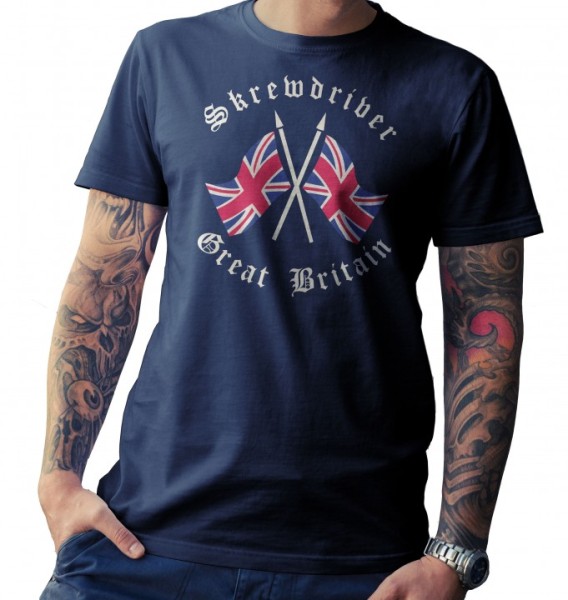 T-Shirt Skrewdriver - Great Britain