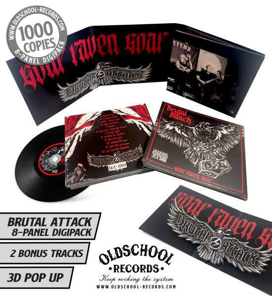 Brutal Attack - Soar Raven Soar Digipack