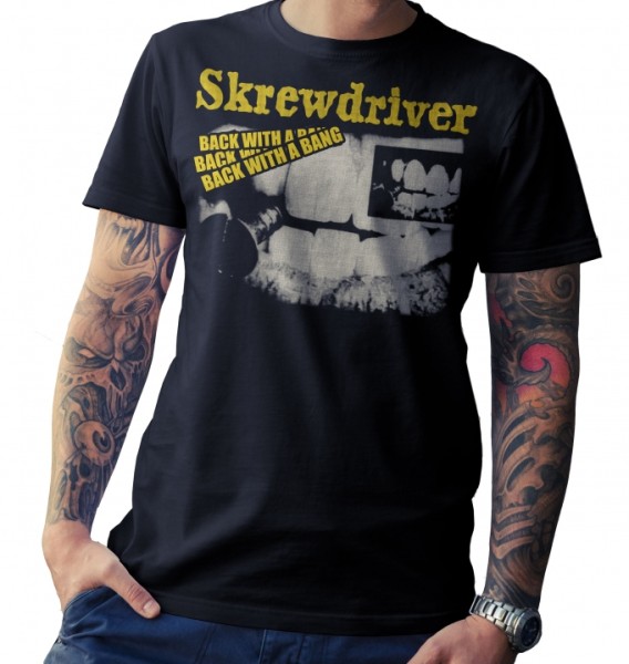 T-Shirt - Skrewdriver - Back with a bang 4
