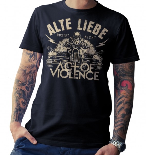 T-Shirt - Act of Violence - Alte Liebe rostet nicht 1