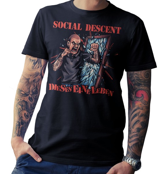 T-Shirt - Social Descent - Dieses eine Leben