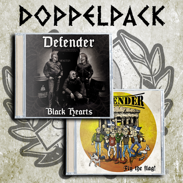 Defender - Doppelpack (Fly the flag & Black hearts)