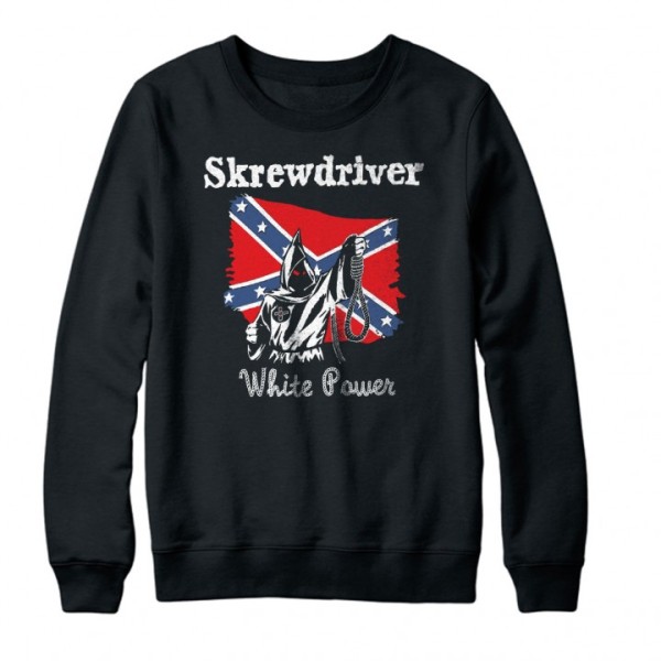 Sweatshirt - Skrewdriver White Power 2