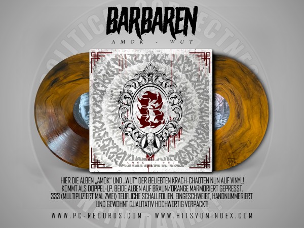Barbaren - komA & Wut - Doppel LP