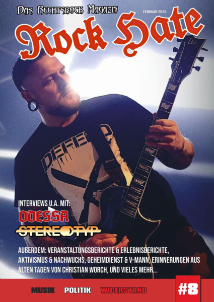 Heft Rock Hate -Nr.8 Februar 2026