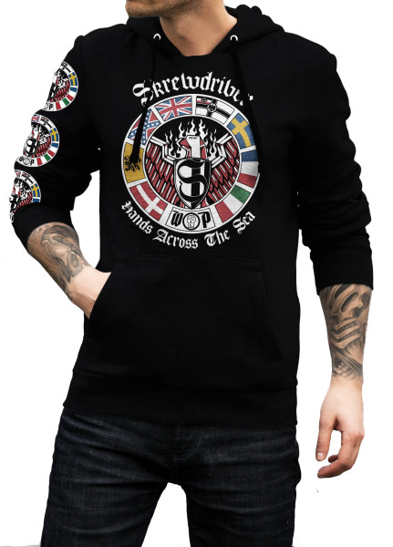 Kapuzenpullover - Skrewdriver - Hands across the sea