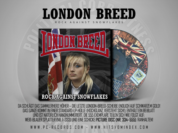 London Breed - Rock against snowflakes LP