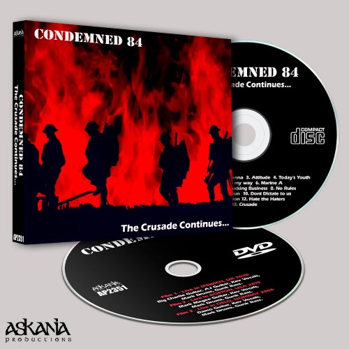 Condemned 84 - The Crusade Continues...- CD+DVD