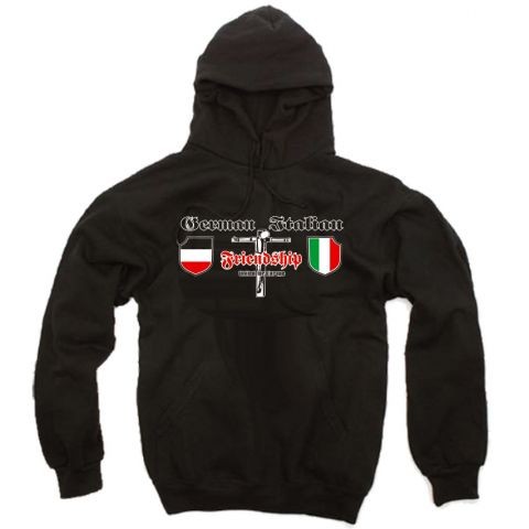 Kapuzensweatshirt German-Italian Friendship