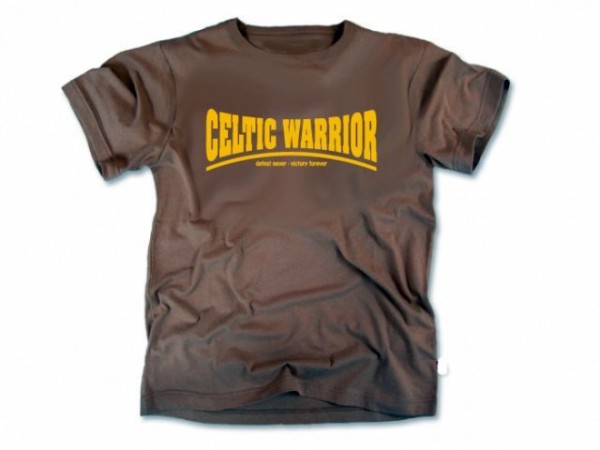 T-Shirt Celtic Warrior braun