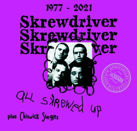 Skrewdriver –All skrewed up + Chiswick Singles-44 years Edition –Digipak-