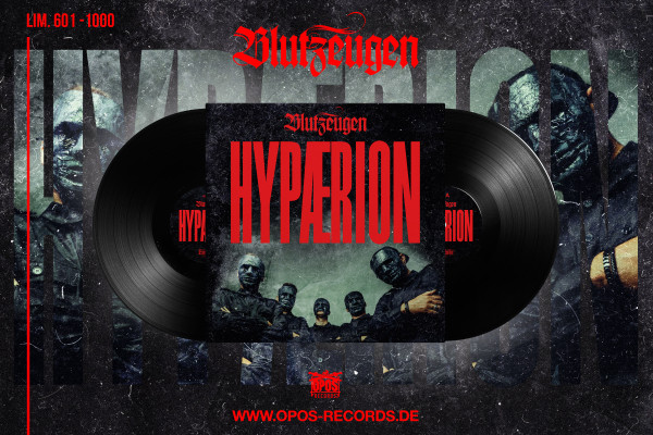 Blutzeugen - Hypærion - Doppel-LP (Schwarz)