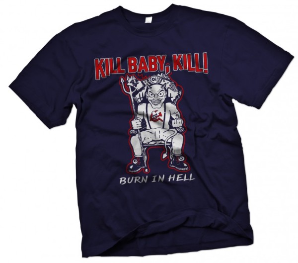 T-Shirt Kill Baby Kill - Burn in hell