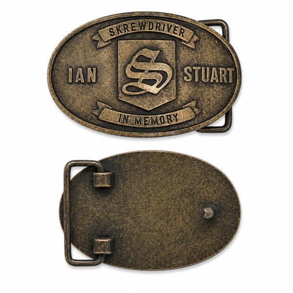 Gürtelschnalle Jan Stuart - Skrewdriver Altgold