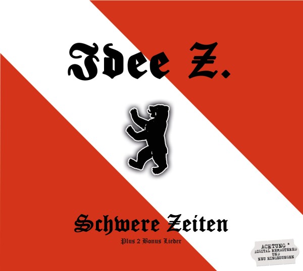 Idee Z - Schwere Zeiten - Digipack