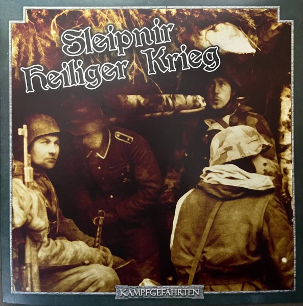 SLEIPNIR / HEILIGER KRIEG - KAMPFGEFÄHRTEN LP Version Heiliger Krieg