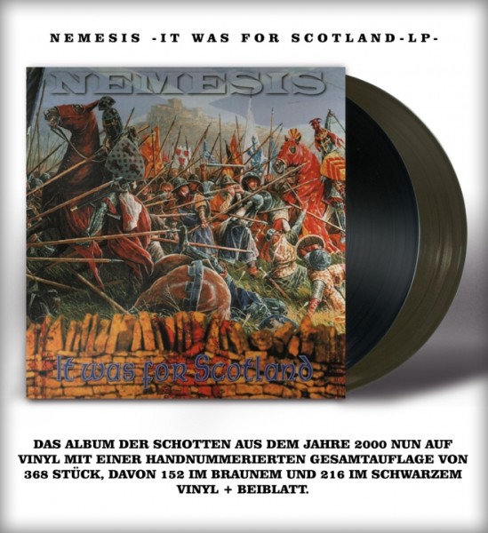 Nemesis - It was for scotland - LP