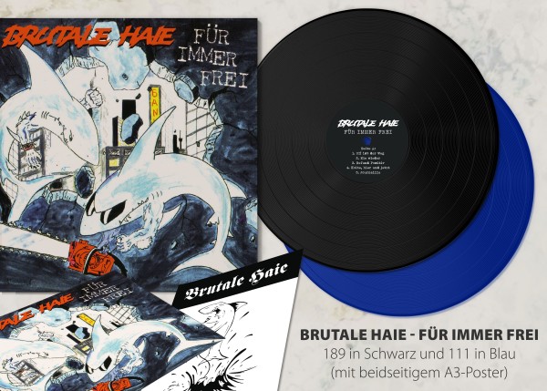 Brutale Haie - Für immer frei - LP