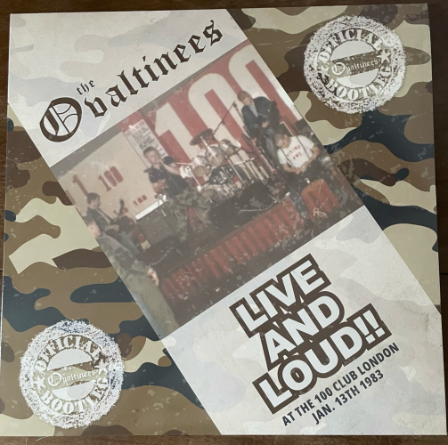 The Ovaltinees - Live & loud 1983 - LP