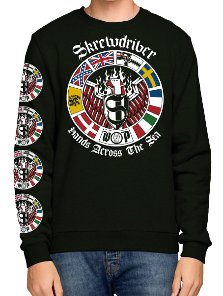 Sweatshirt - Skrewdriver - Hands across the sea