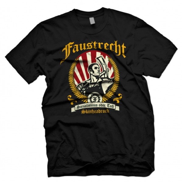 T-Shirt Faustrecht - Sozialismus oder Tod