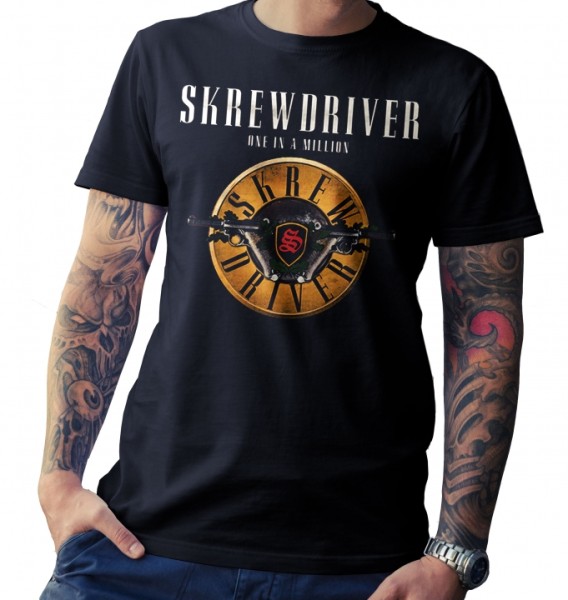 T-Shirt - Skrewdriver One in a million T-Shirt