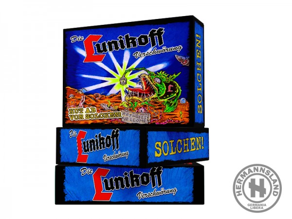 Die Lunikoff Verschwörung - Hut ab vor solchen Magnet Box