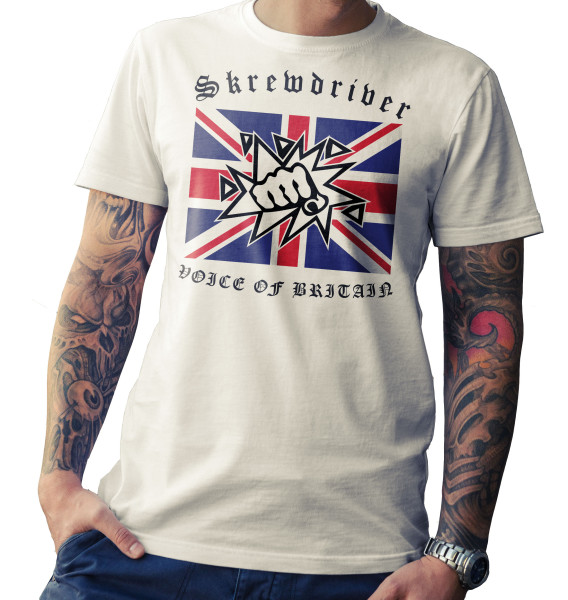 T-Shirt - Skrewdriver - Voice of britain 3