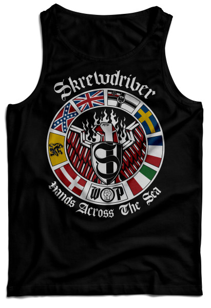Tanktop - Skrewdriver - Hands across the sea