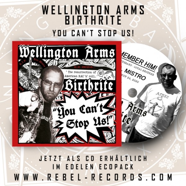 Birthrite / Wellington Arms – You Can’t Stop Us - MCD