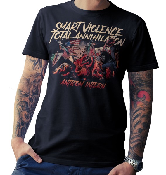T-Shirt - Smart Violence / Total Annihilation - Anticom