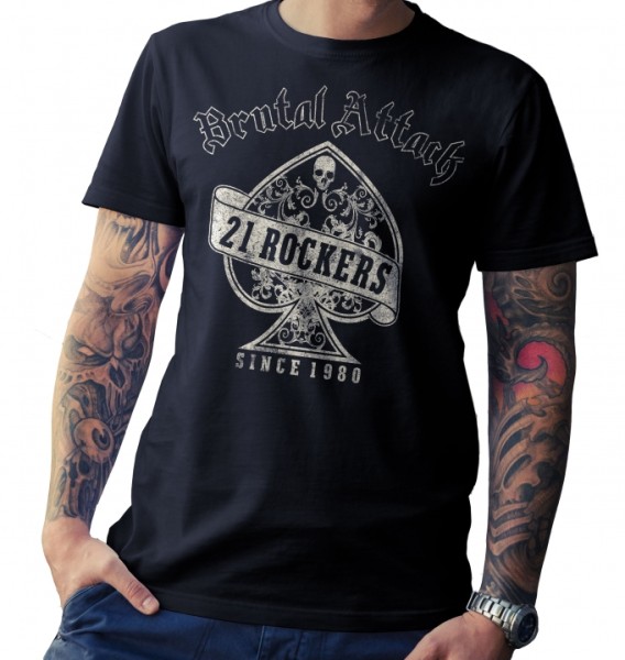 T-Shirt - Brutal Attack - 21 Rockers