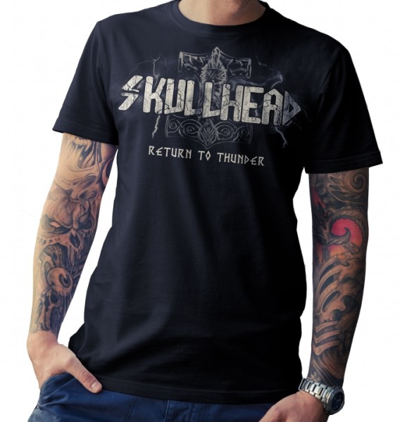 T-Shirt - Skullhead - Return to thunder