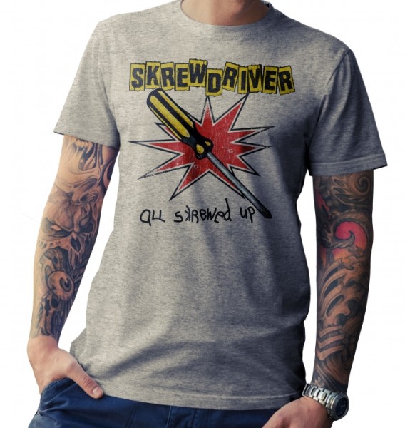 T-Shirt -Skrewdriver-All skrewd up 2