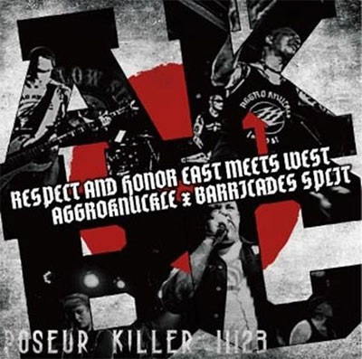 Aggroknuckle & Barricades - Respect and Honor East meets West - LP TESTPRESSUNG