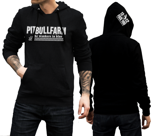 Kapuzenpullover - Pitbullfarm - the wankers in blue