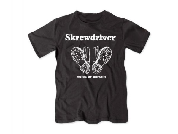 T-Shirt Skrewdriver Voice of Britain