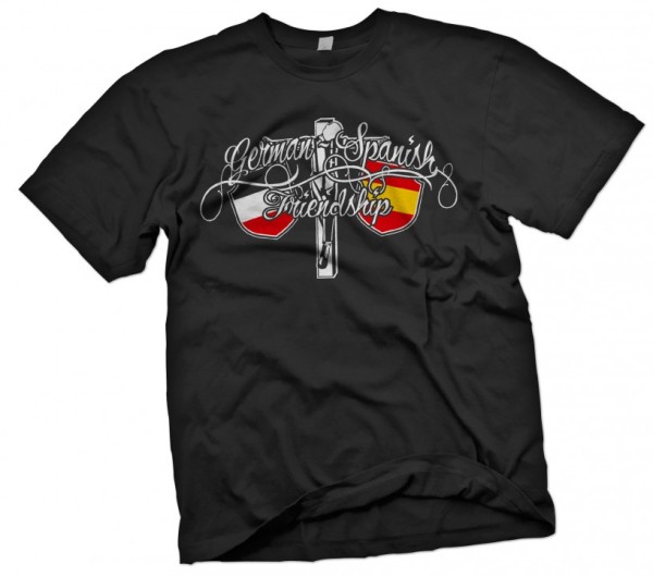 T-Shirt German - Spanish Friendship