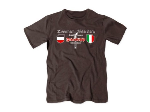 T-Shirt German-Italian Friendship